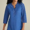 Discount Soft Surroundings Draco Tunic CoastalBlue