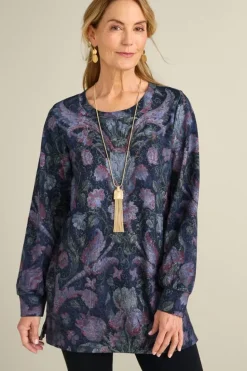 Online Soft Surroundings Edith French Terry Tunic
