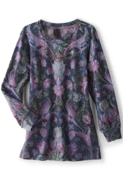 Online Soft Surroundings Edith French Terry Tunic