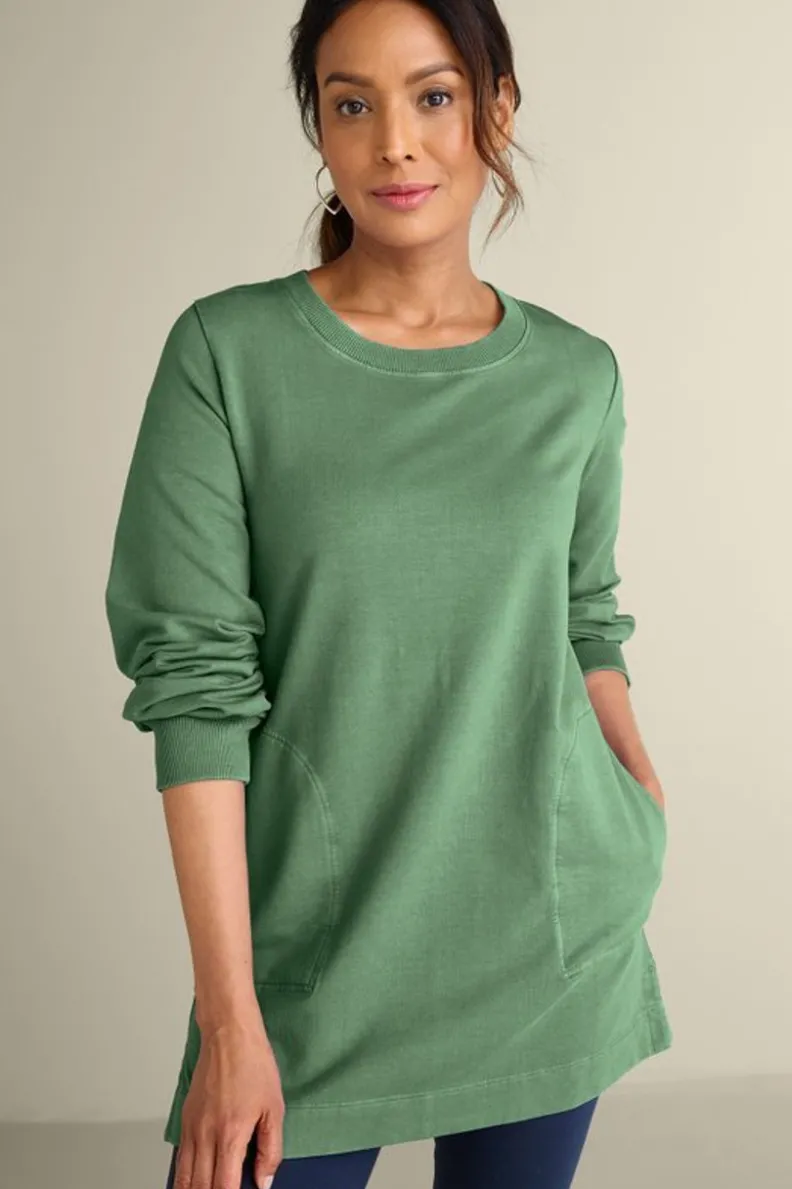 Online Soft Surroundings Edith French Terry Tunic