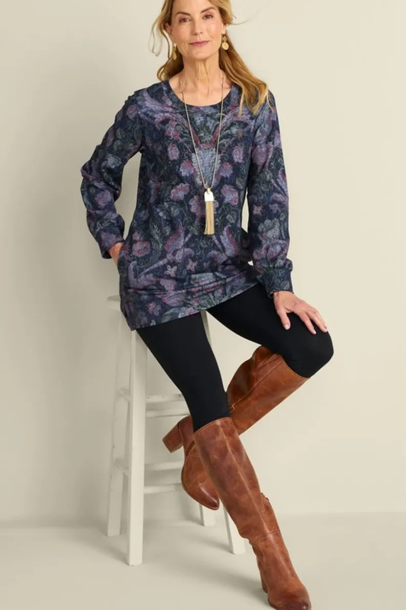 Online Soft Surroundings Edith French Terry Tunic