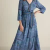 Online Soft Surroundings Eugenie Maxi Dress AzoresScarf