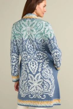 Outlet Soft Surroundings Ezer Jacquard Duster WeekendScarf