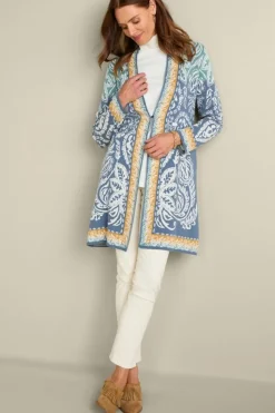 Outlet Soft Surroundings Ezer Jacquard Duster WeekendScarf