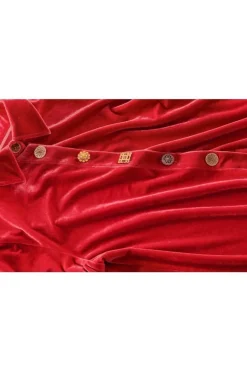 Sale Soft Surroundings Filigree Velvet Boyfriend Shirt