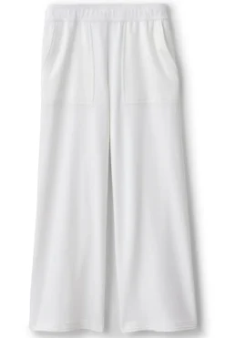 Best Soft Surroundings Fina French Terry Crop Pants Navy