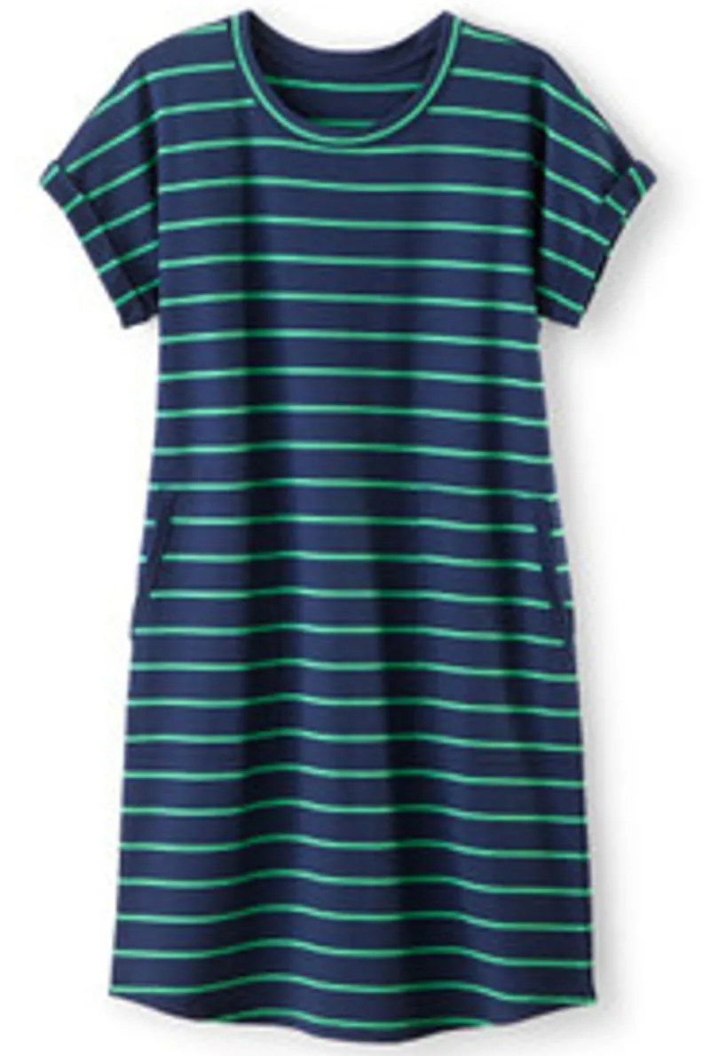 Online Soft Surroundings Fina French Terry Short Dress