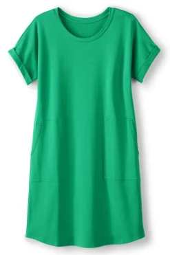 Online Soft Surroundings Fina French Terry Short Dress