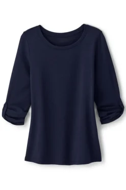 Fashion Soft Surroundings Fina French Terry Tee