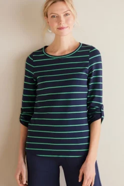 Fashion Soft Surroundings Fina French Terry Tee