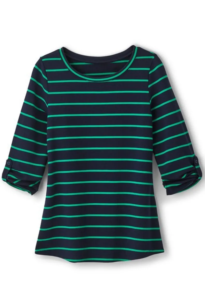 Fashion Soft Surroundings Fina French Terry Tee