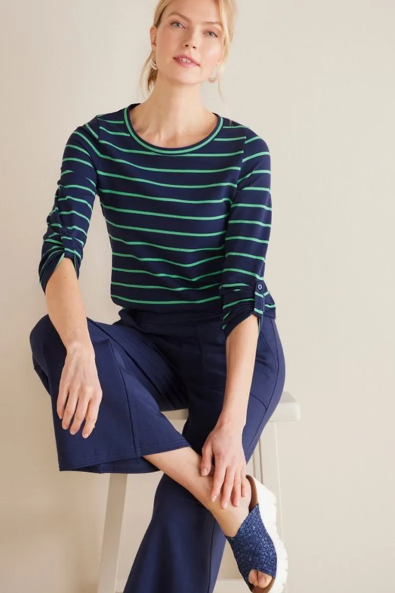 Fashion Soft Surroundings Fina French Terry Tee