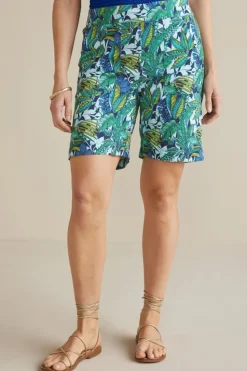 Clearance Soft Surroundings Flavia Linen Blend Shorts