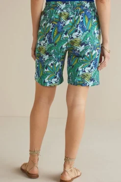 Clearance Soft Surroundings Flavia Linen Blend Shorts