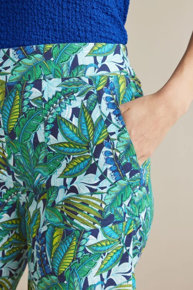 Clearance Soft Surroundings Flavia Linen Blend Shorts