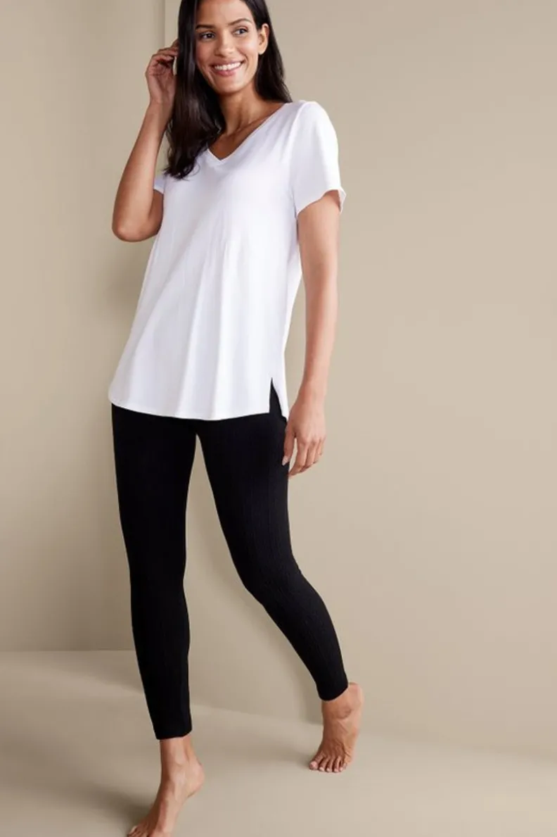 Discount Soft Surroundings Fleece Lined Leggings