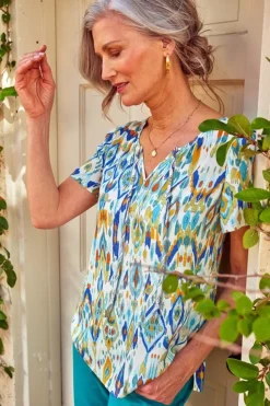 Sale Soft Surroundings Francesca Top MenaraIkat
