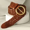 Fashion Soft Surroundings Freya Braided Belt Brown