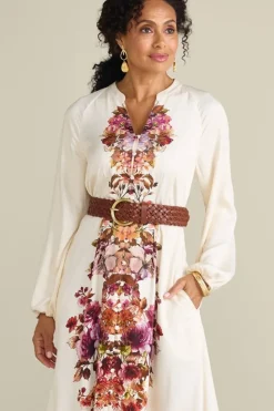 Fashion Soft Surroundings Freya Braided Belt Brown