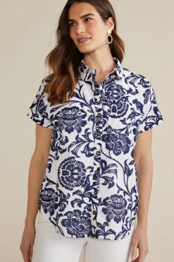 Sale Soft Surroundings Gia Top FijiFloral