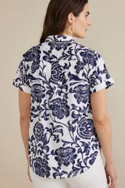 Sale Soft Surroundings Gia Top FijiFloral