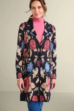 Fashion Soft Surroundings Glasgow Sweater Coat Black