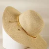 Fashion Soft Surroundings Golda Floppy Hat Natural/Gold