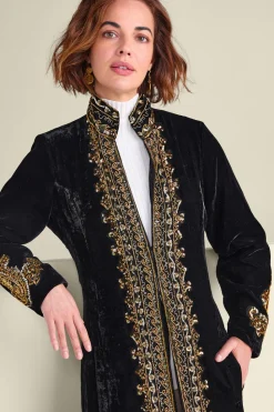 New Soft Surroundings Heritage Duster Black