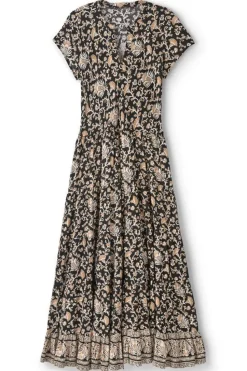 Outlet Soft Surroundings Hollis Midi Dress LisbonFloralNeutral