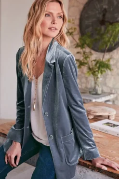 Clearance Soft Surroundings Holly Velvet Blazer