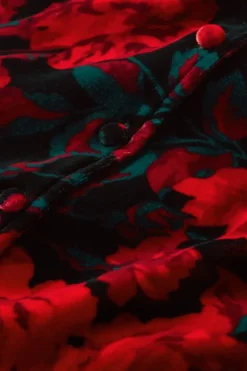 Best Soft Surroundings Icon Silk Velvet Poets Tunic Shirt