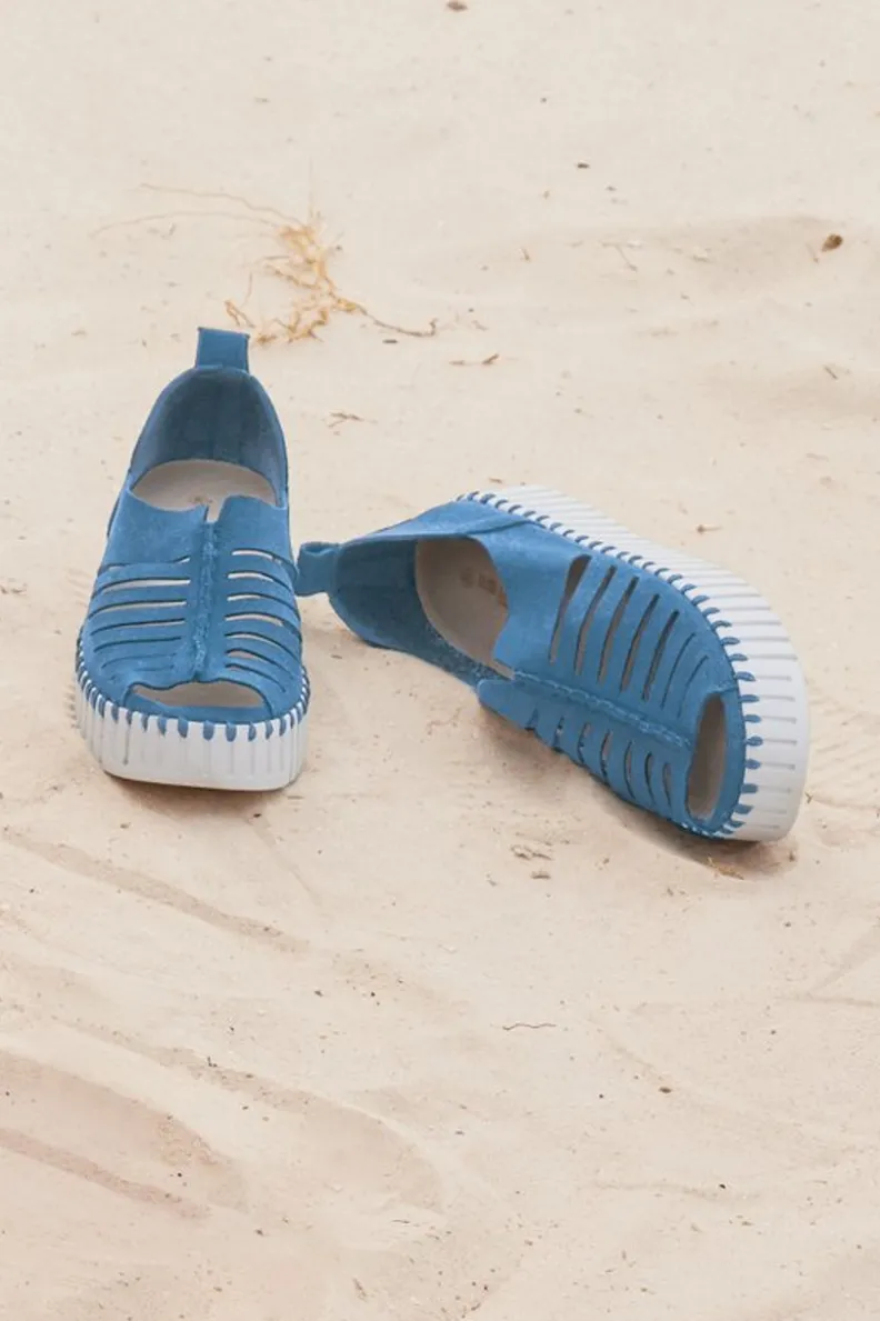 New Soft Surroundings Ilse Jacobsen Tulip Open Sneaker