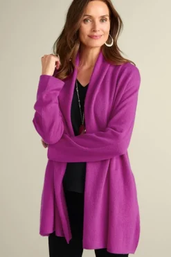 Hot Soft Surroundings Izzy Cashmere Long Cardigan