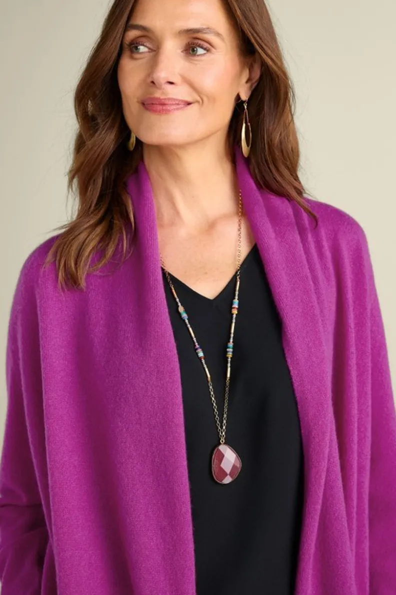 Hot Soft Surroundings Izzy Cashmere Long Cardigan