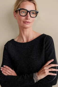 Sale Soft Surroundings Janae Top Black