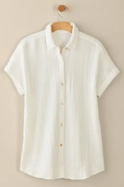 Hot Soft Surroundings Je Veux Gauze Top