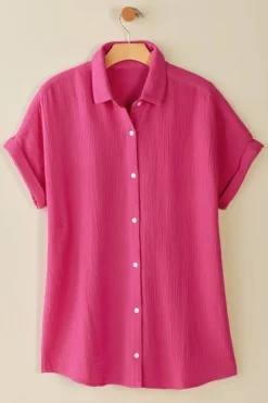 Hot Soft Surroundings Je Veux Gauze Top