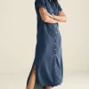 Hot Soft Surroundings Je Veux Midi Shirtdress