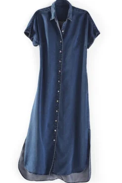 Hot Soft Surroundings Je Veux Midi Shirtdress
