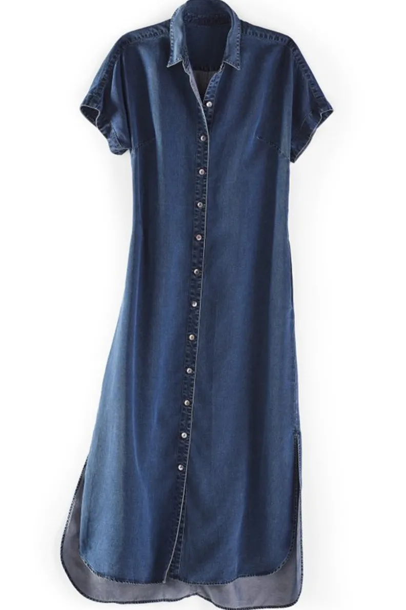 Hot Soft Surroundings Je Veux Midi Shirtdress