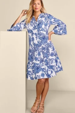 Discount Soft Surroundings Karis Gauze Short Dress KamariPaisley