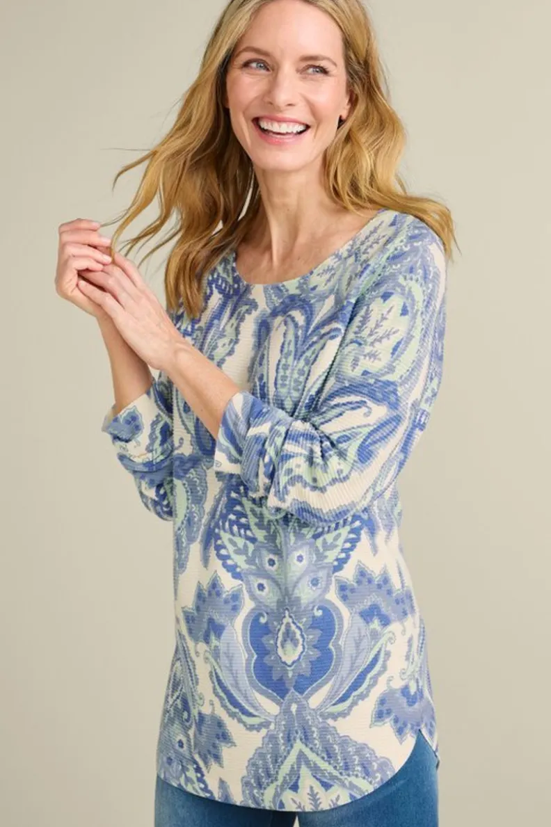 Best Soft Surroundings Kasey Tunic Sweater GlobalScarfBlueSimplif
