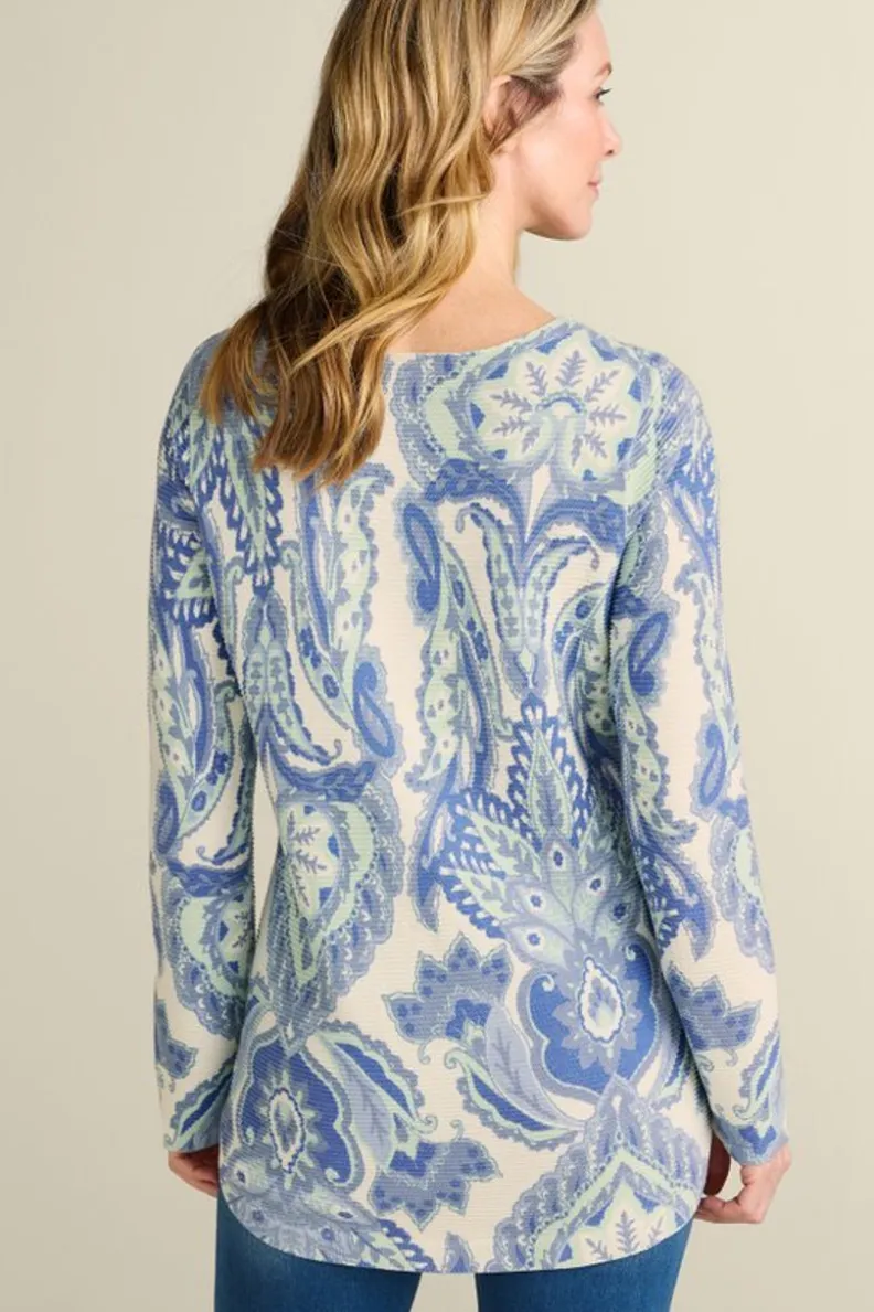 Best Soft Surroundings Kasey Tunic Sweater GlobalScarfBlueSimplif