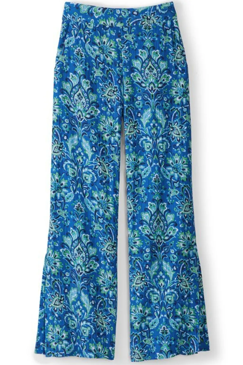 Best Soft Surroundings Khulani Wide Leg Gauze Pants