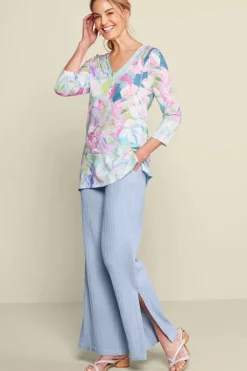 Best Soft Surroundings Khulani Wide Leg Gauze Pants