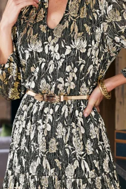 Clearance Soft Surroundings Kim Stretch Chain Belt Gold