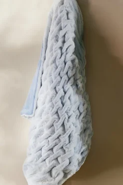 Clearance Soft Surroundings La Parisienne Faux Fur Throw