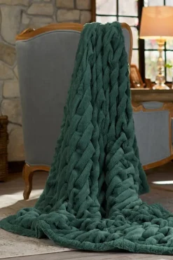 Clearance Soft Surroundings La Parisienne Faux Fur Throw