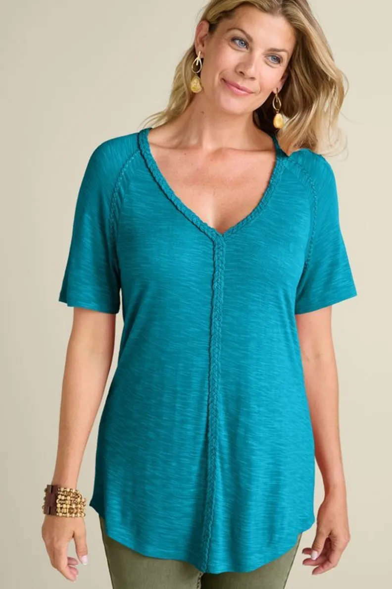 Online Soft Surroundings Lainey Slub Tee