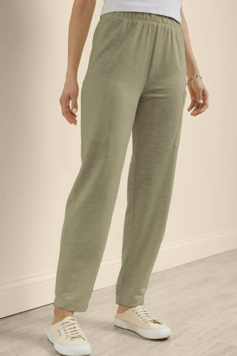 Hot Soft Surroundings Lanai Lounge Pants BayLeaf